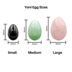 Загрузить изображение в средство просмотра галереи, Akmens Ametists / Yoni Ola Ametists / Yoni Egg Amethyst with Hole 2x3cm / 2.5x4cm / 3x4.5cm
