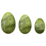 Load image into Gallery viewer, Akmens Nefrīts / Yoni Ola Nefrīts / Yoni Egg Green Jade 2x3cm / 2.5x4cm / 3x4.5cm
