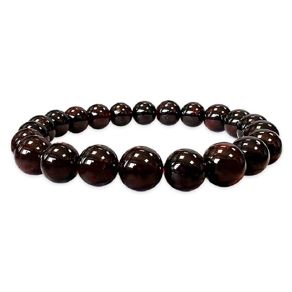 Rokassprādze Granāts / Sarkanais Granāts Pakistāna / Red Garnet 10mm