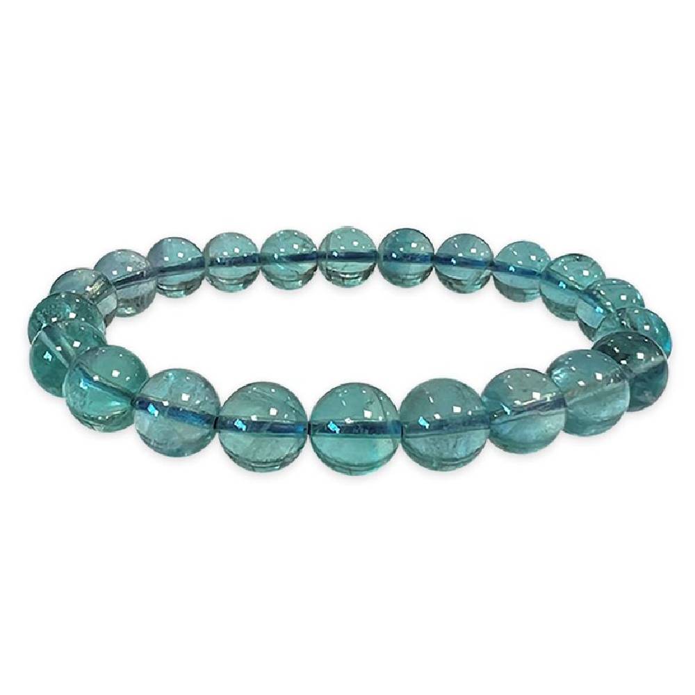 Rokassprādze Fluorīts / Zilais Fluorīts Ķīna / Blue Fluorite AAA 8mm