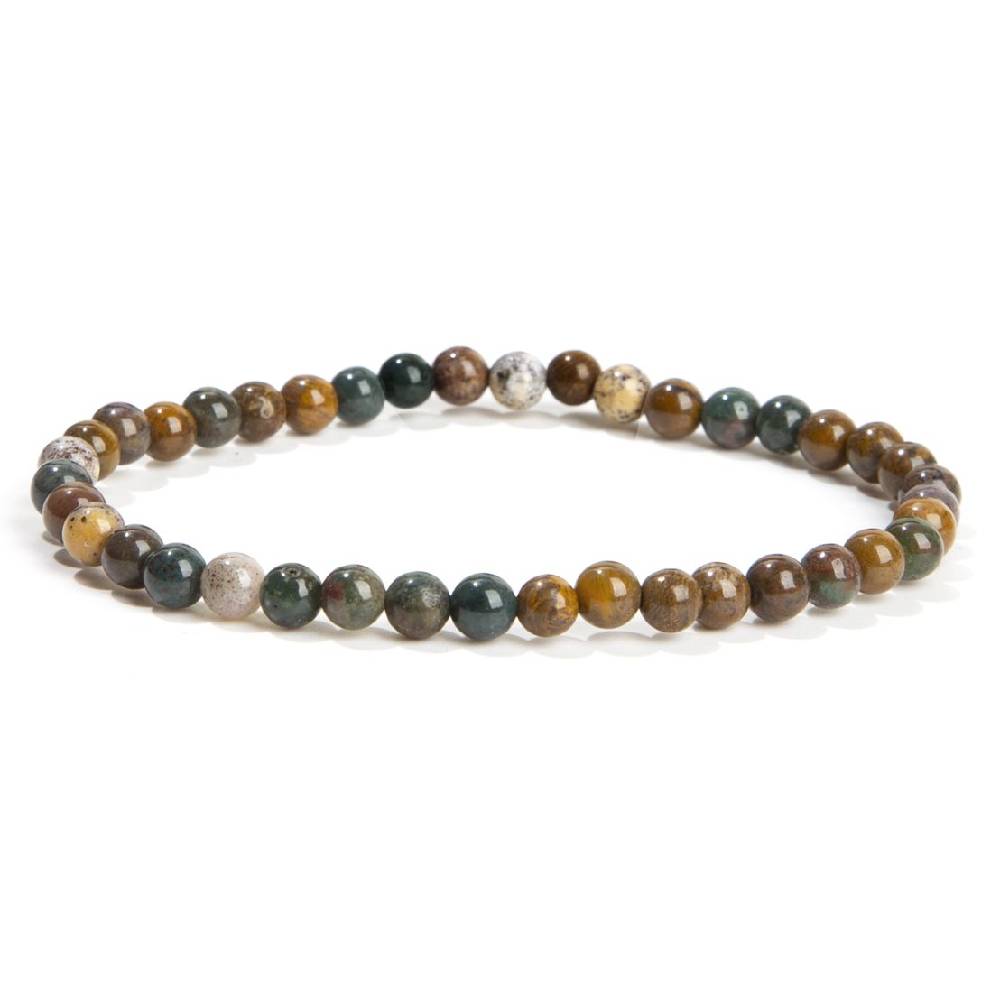 Rokassprādze Jašma / Okeāna Jašma ASV / Ocean Jasper A 4mm