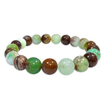 Ielādēt attēlu galerijas skatītājā, Rokassprādze Hrizoprazs Austrālija / Chrysoprase A 8mm
