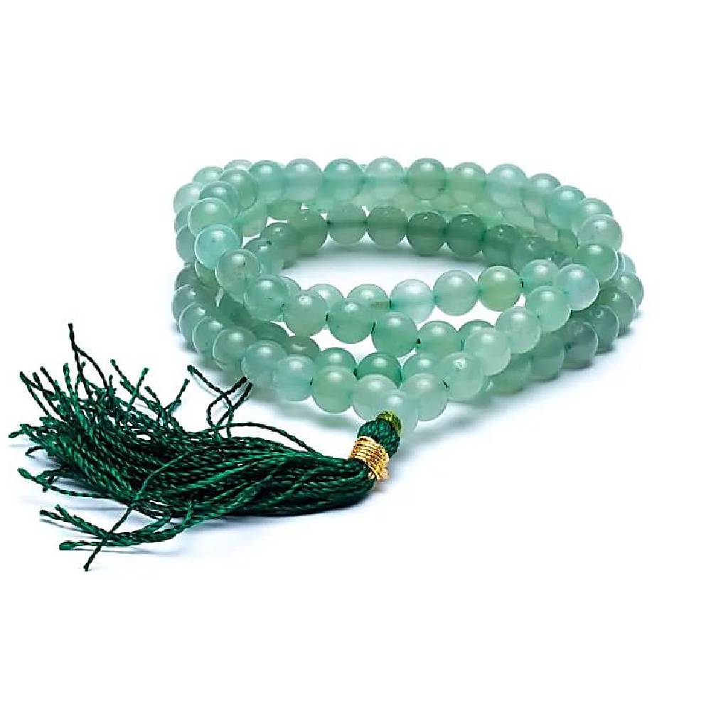 Mala / Skaitāmkrelles 108 Aventurīns / Aventurine 29.5cm