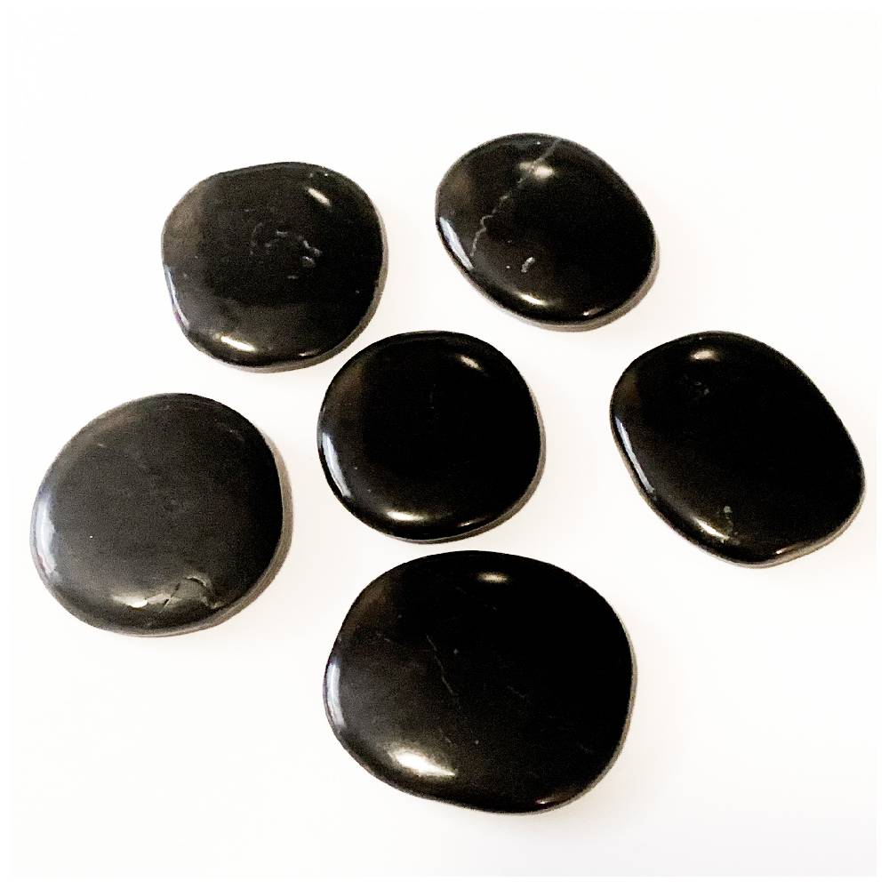 Akmens Šungīts / Shungite Chakra Stone 35-45mm
