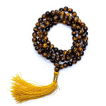 Load image into Gallery viewer, Mala Tiger Eye AA quality 108 beads 34.5cm
