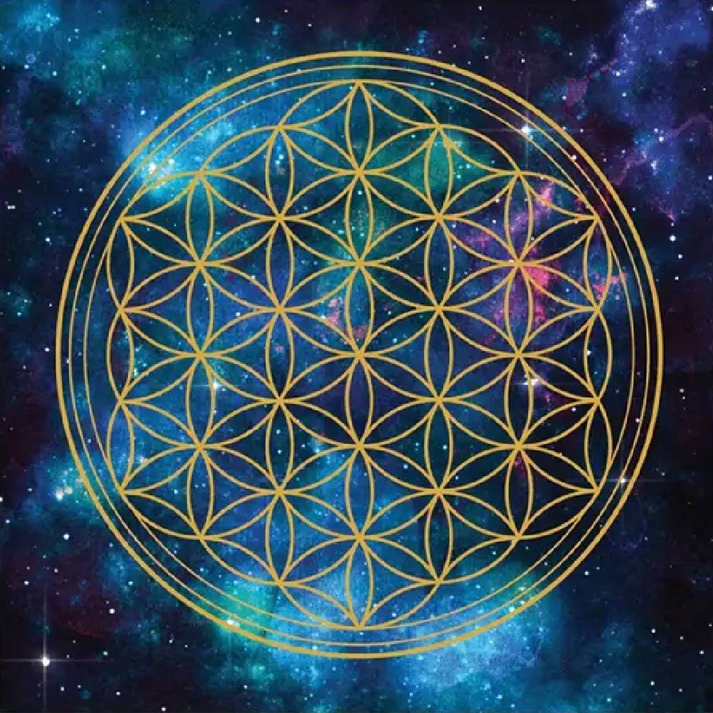 Galdauts Flower of Life / Dzīvības Zieds 75x75cm