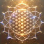 Load image into Gallery viewer, Galdauts Flower of Life / Dzīvības Zieds 75x75cm
