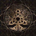 Load image into Gallery viewer, Galdauts Tree of Life &amp; Trinity / Dzīvības Koks 50x50cm
