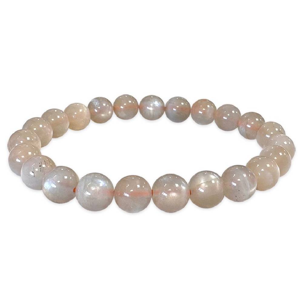 Rokassprādze Mēnessakmens / Pelēkais Mēnessakmens Madagaskara / Grey Moonstone AA 7-8mm