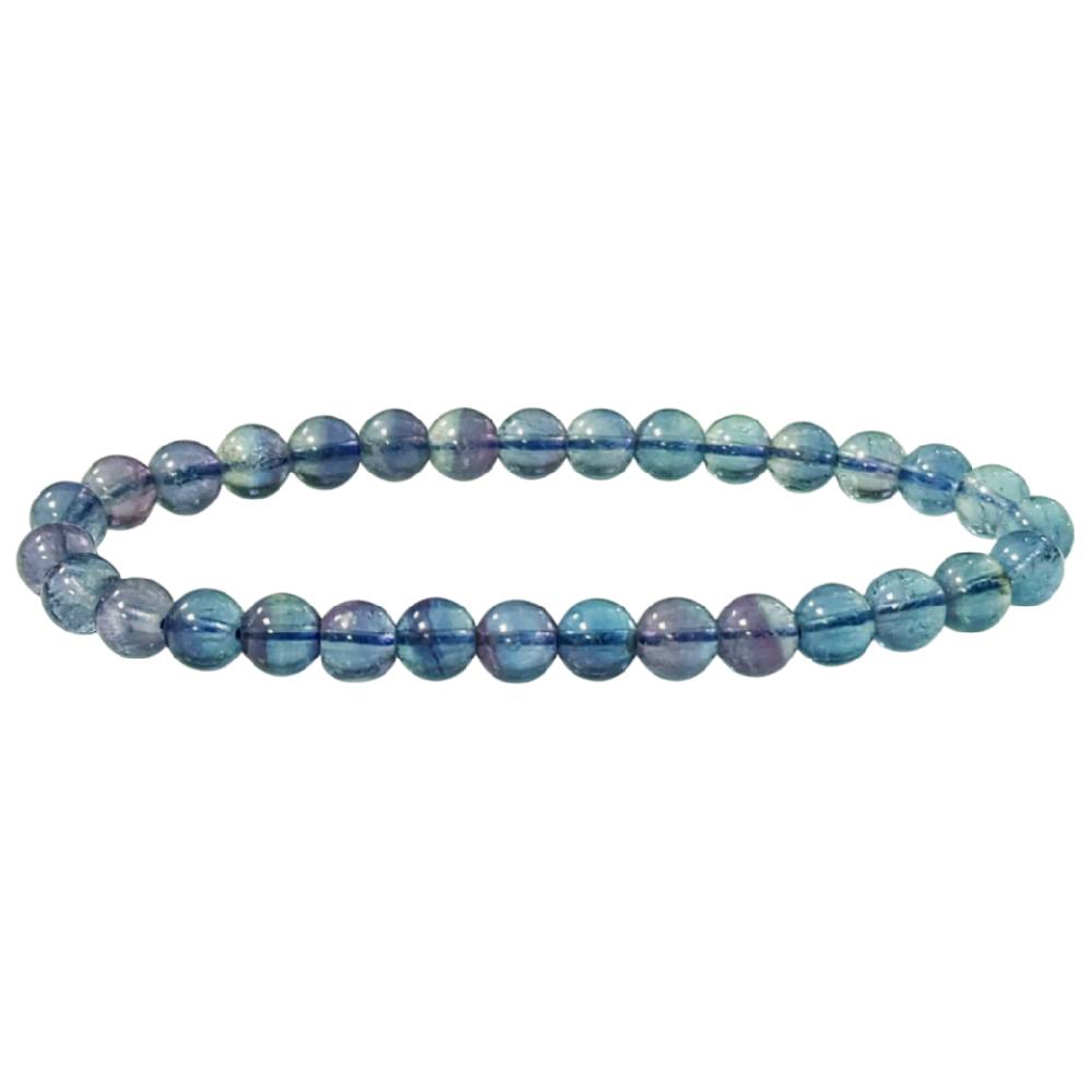 Rokassprādze Fluorīts / Zilais Fluorīts Ķīna / Blue Fluorite AA 6-6.5mm