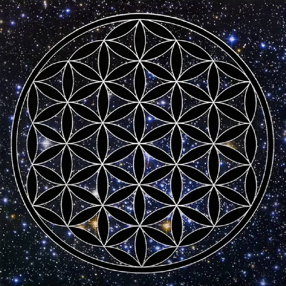 Galdauts Flower of Life / Dzīvības Zieds 50x50cm