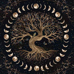 Ielādēt attēlu galerijas skatītājā, Galdauts Tree of Life / Dzīvības Koks 75x75cm
