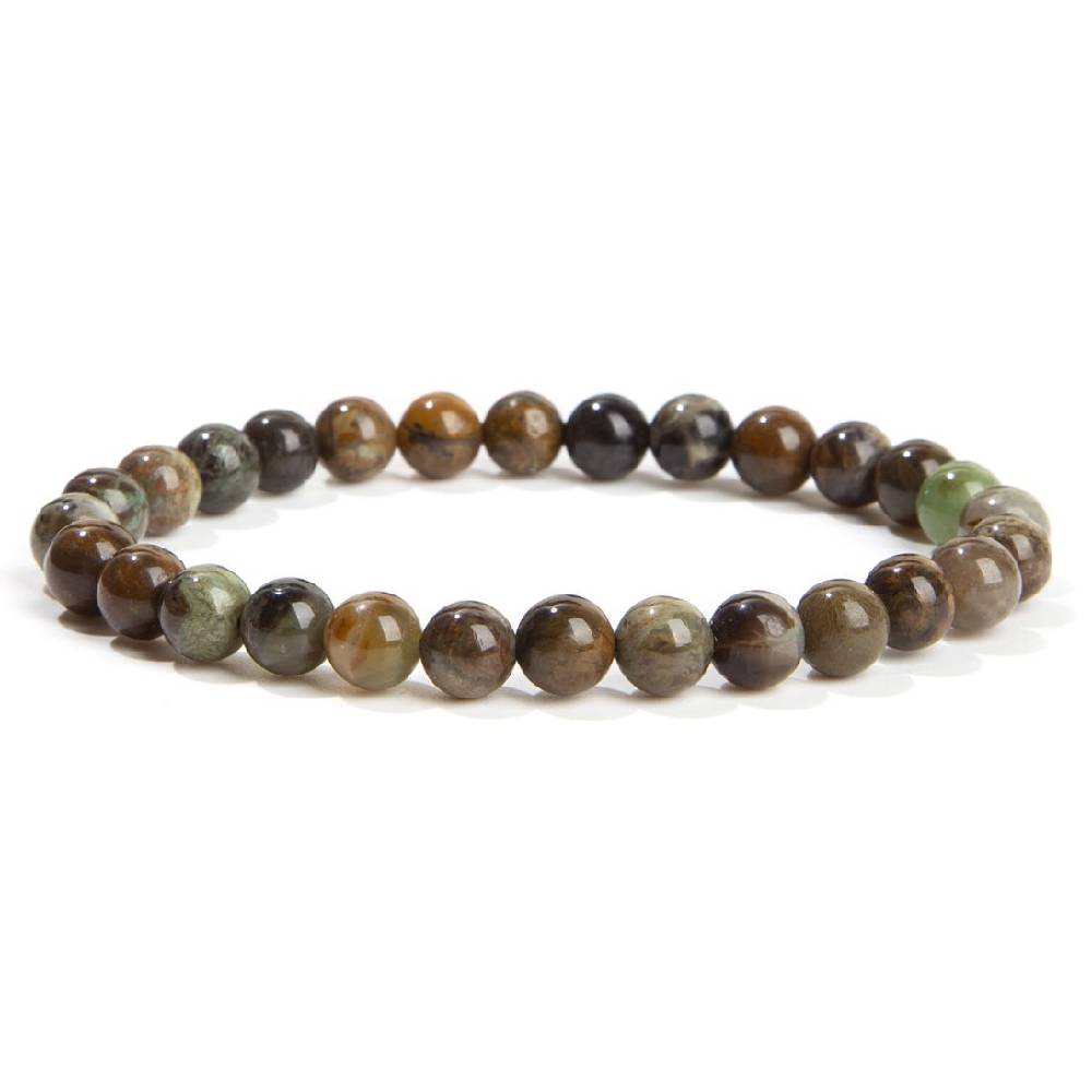 Rokassprādze Serpentīns Ķīna / Serpentine A 6mm