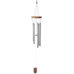 Ielādēt attēlu galerijas skatītājā, Vēja Zvani Feng Shui Wooden Wind Chime with Metal Tubes 88cm
