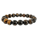 Load image into Gallery viewer, Rokassprādze Tīģeracs / Vanagacs vai Zilā Tīģeracs Dienvidāfrika / Blue Tiger Eye or Falcon Eye 10mm
