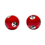 Ielādēt attēlu galerijas skatītājā, Ķīniešu Veselības Bumbiņas Yin Yang Red Ø4cm
