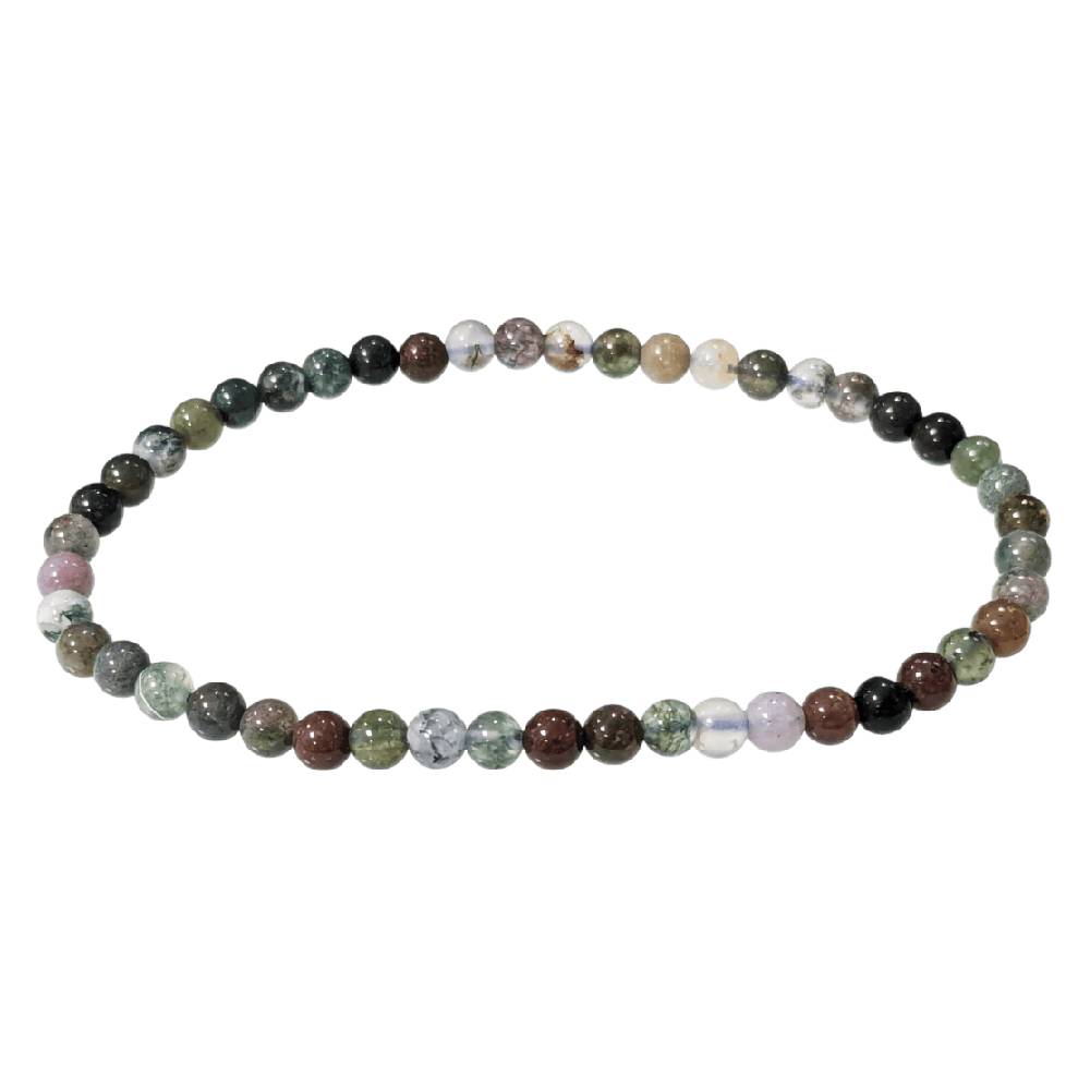 Rokassprādze Ahāts Indija / Agate 4mm