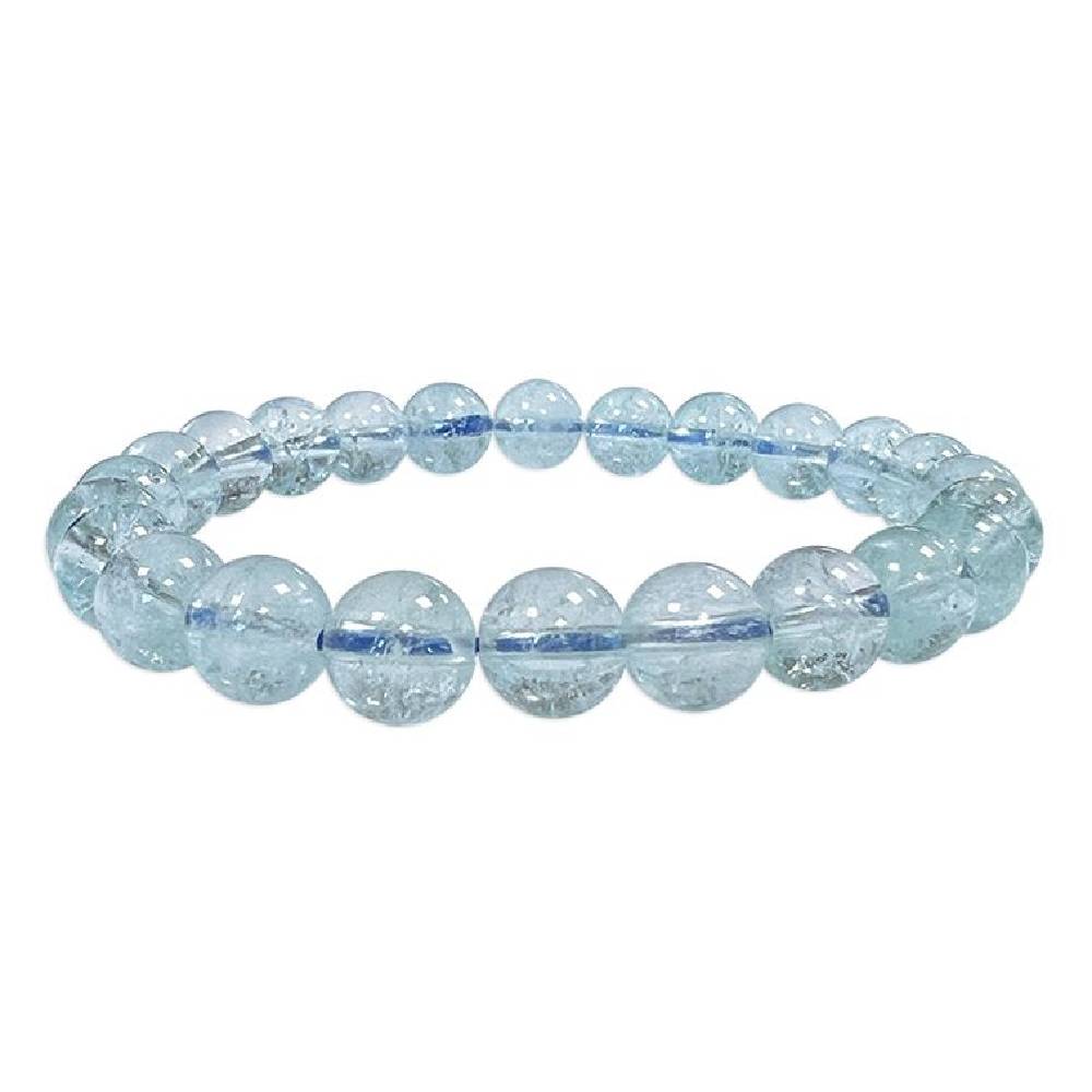 Rokassprādze Topāzs / Zilais Topāzs Brazīlija / Blue Topaz AAA 8-9mm