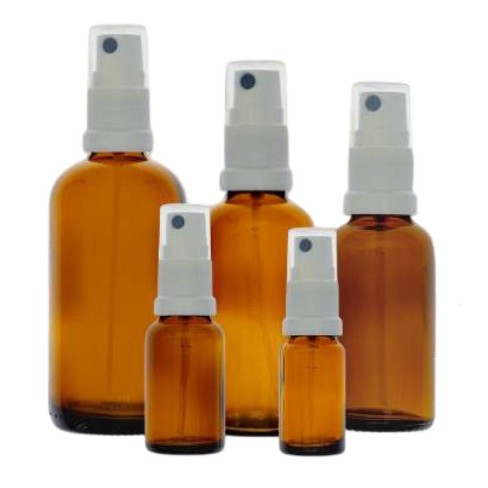 Stikla pudele ar izsmidzinātāju 5ml-100ml