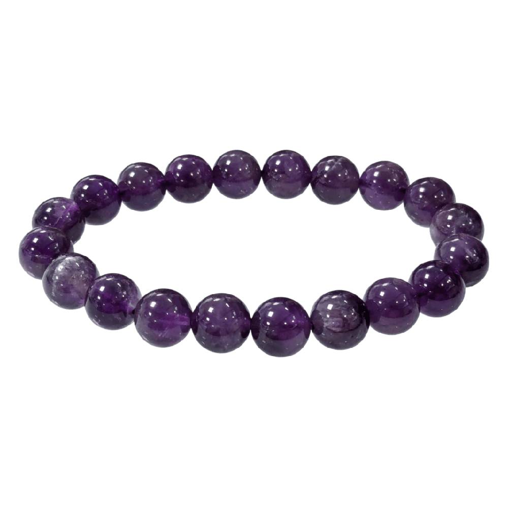 Rokassprādze Ametists Brazīlija / Amethyst A 10mm