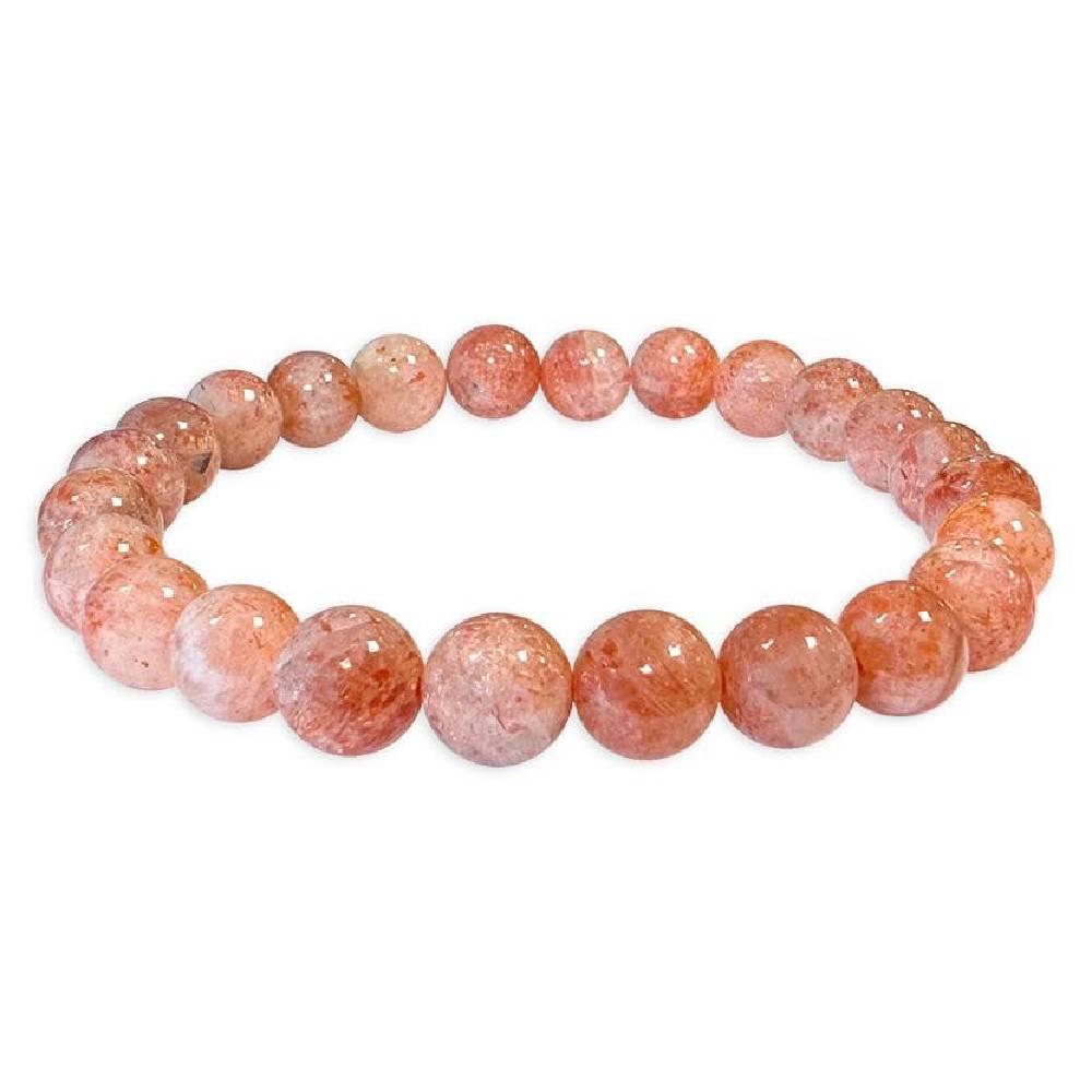 Rokassprādze Saulesakmens Indija / Sunstone A 8mm