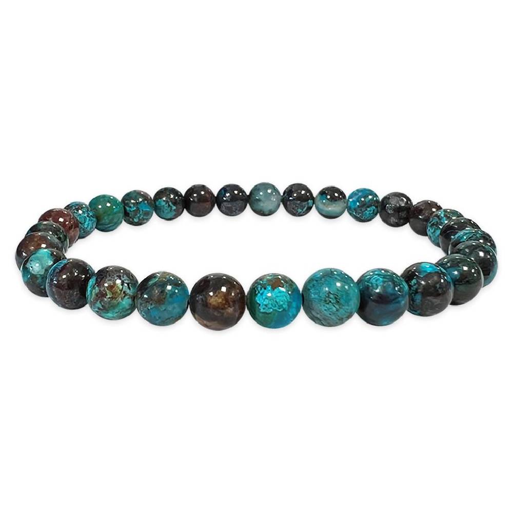 Rokassprādze Hrizokolla Kongo / Chrysocolla AA 6-7mm