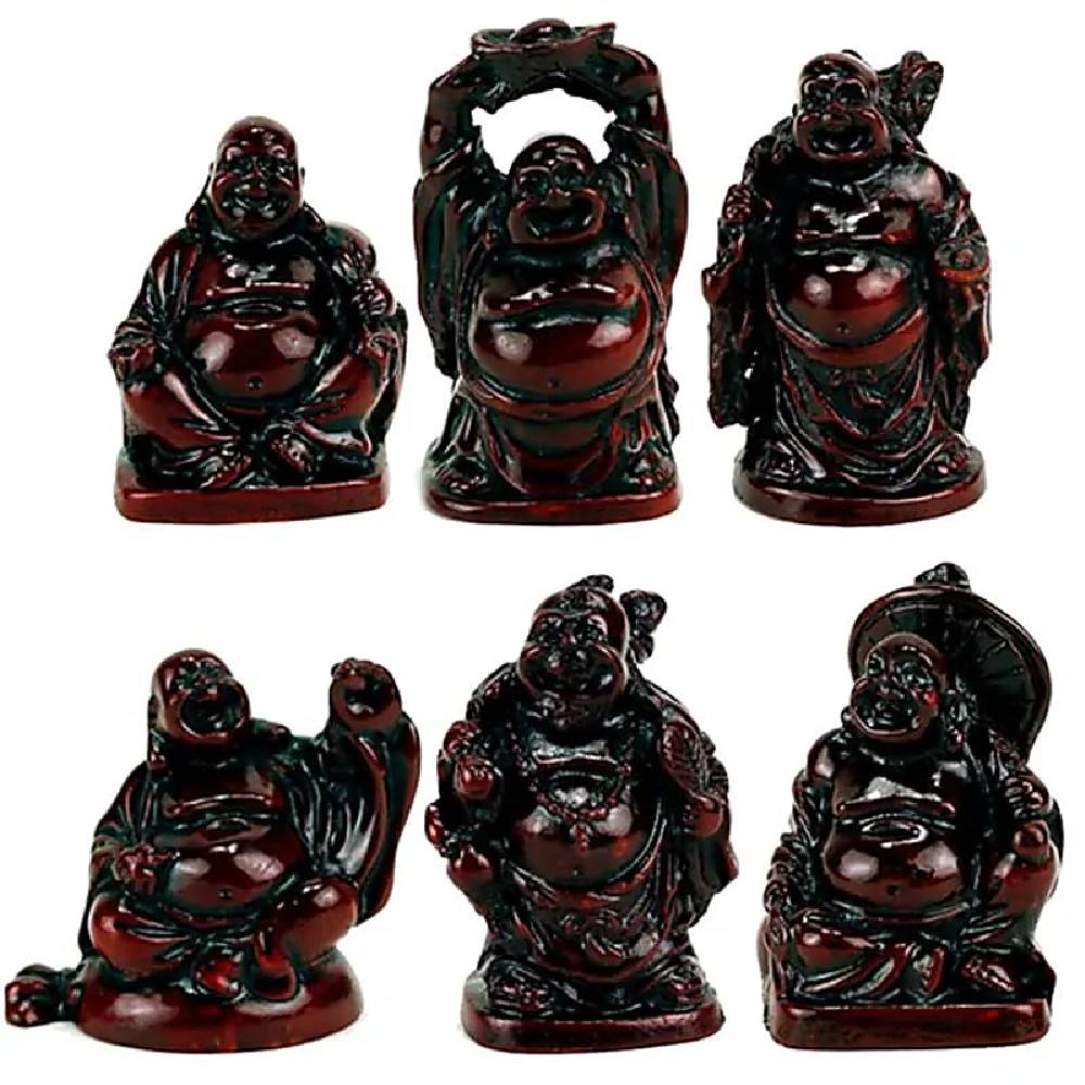 Figūriņas Buddhas 6 miniatures
