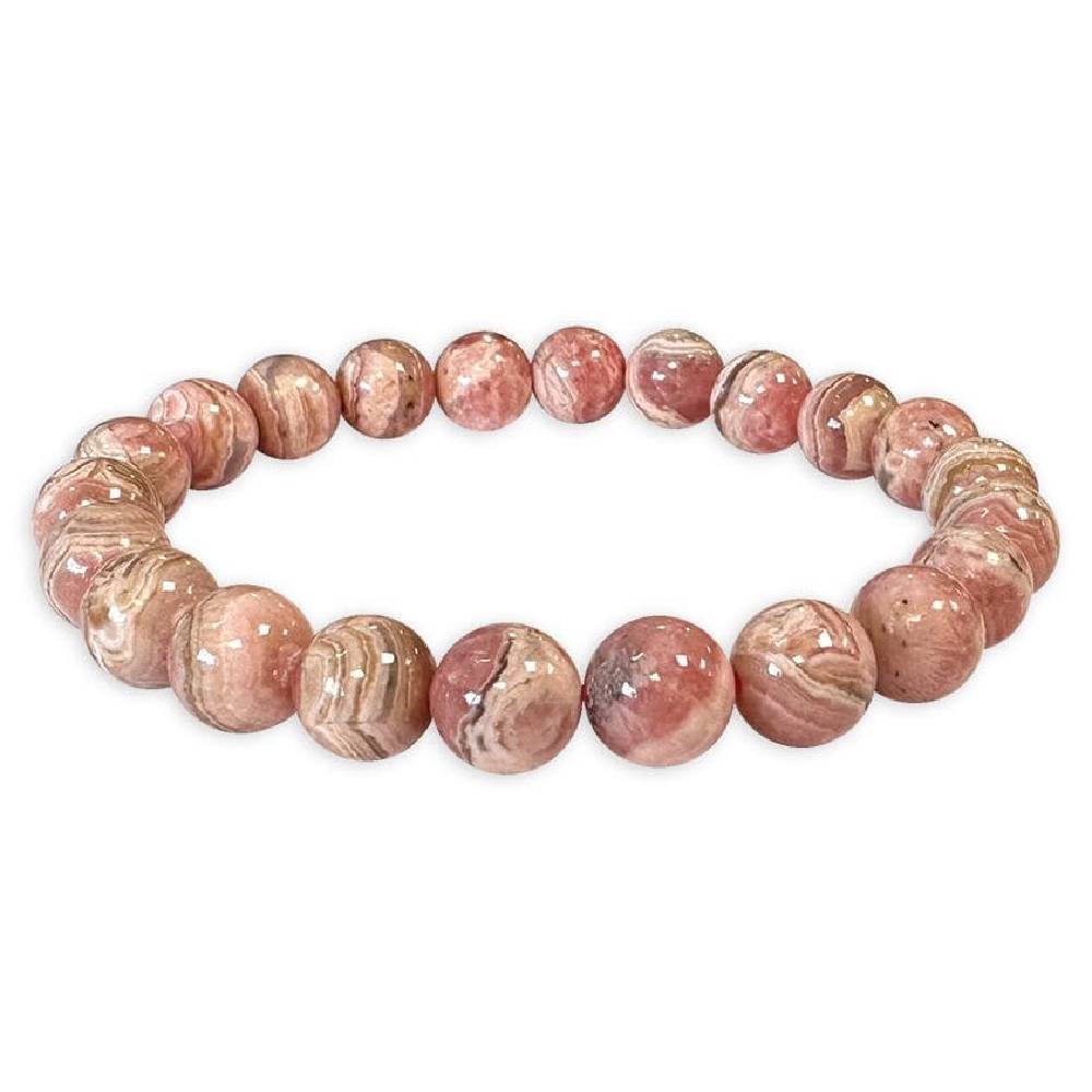 Rokassprādze Rodohrozīts Argentīna / Rhodochrosite A 8.5-9.5mm