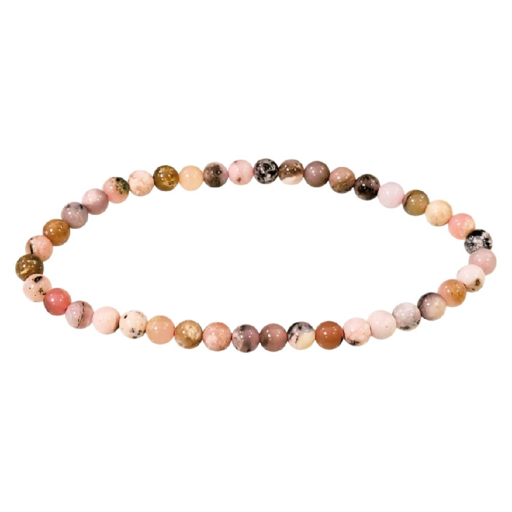 Rokassprādze Opāls / Rozā Opāls Peru / Pink Opal 4mm