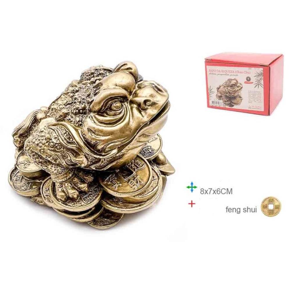 Laimes / Naudas Varde / Lucky Money Frog 8x7x6cm