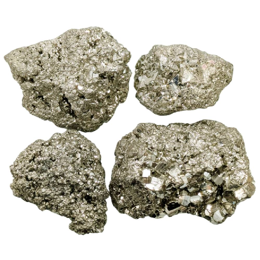 Neapstrādāts Akmens Pirīts Peru / Pyrite