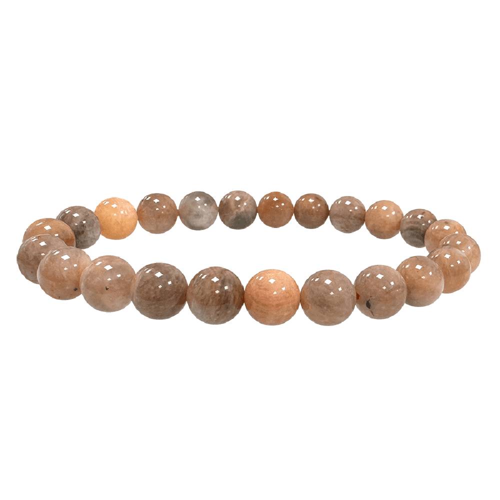 Rokassprādze Mēnessakmens / Melnais Mēnessakmens Indija / Black Moonstone A 8mm