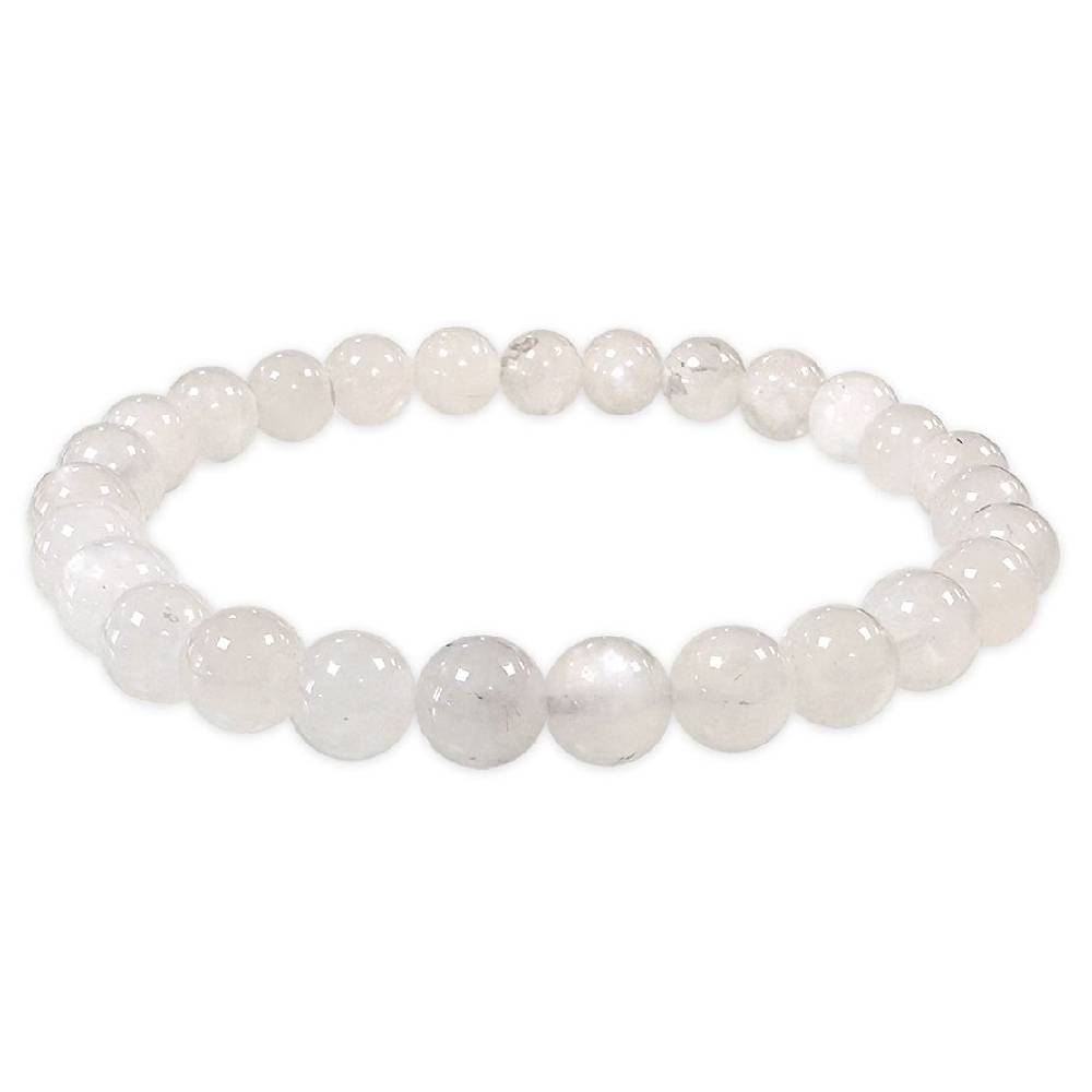 Rokassprādze Mēnessakmens Šrilanka / White Moonstone AA 6-7mm