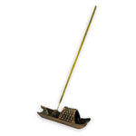 Ielādēt attēlu galerijas skatītājā, Turētājs Smaržkociņiem Boat Metal Incense Holder
