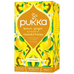 Ielādēt attēlu galerijas skatītājā, Pukka BIO Tēja Lemon, Ginger &amp; Manuka Honey / Zitrone, Ingwer &amp; Manuka-Honig
