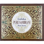 Ielādēt attēlu galerijas skatītājā, Goloka Pure Sambrani Resin Incense sveķi 50gr
