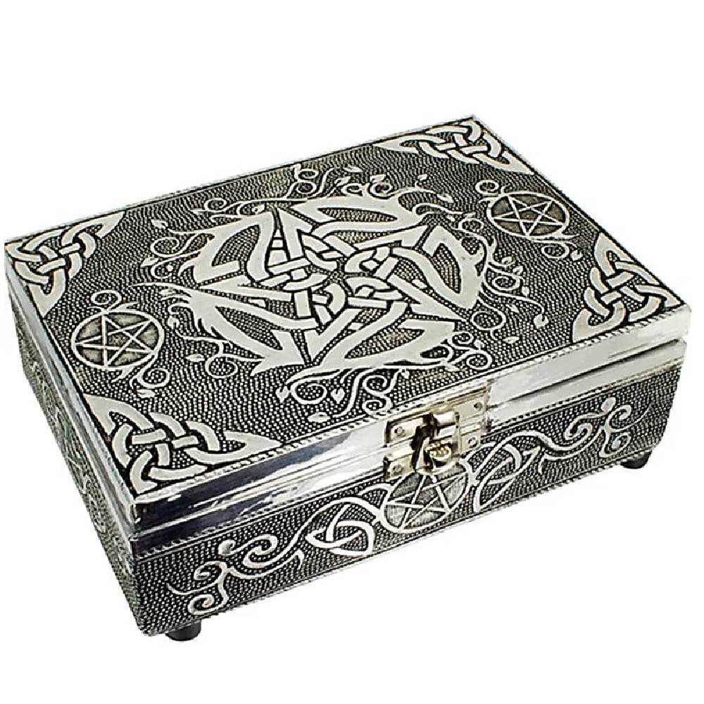 Lādīte Pentacle Tarot Box 18x13x6cm
