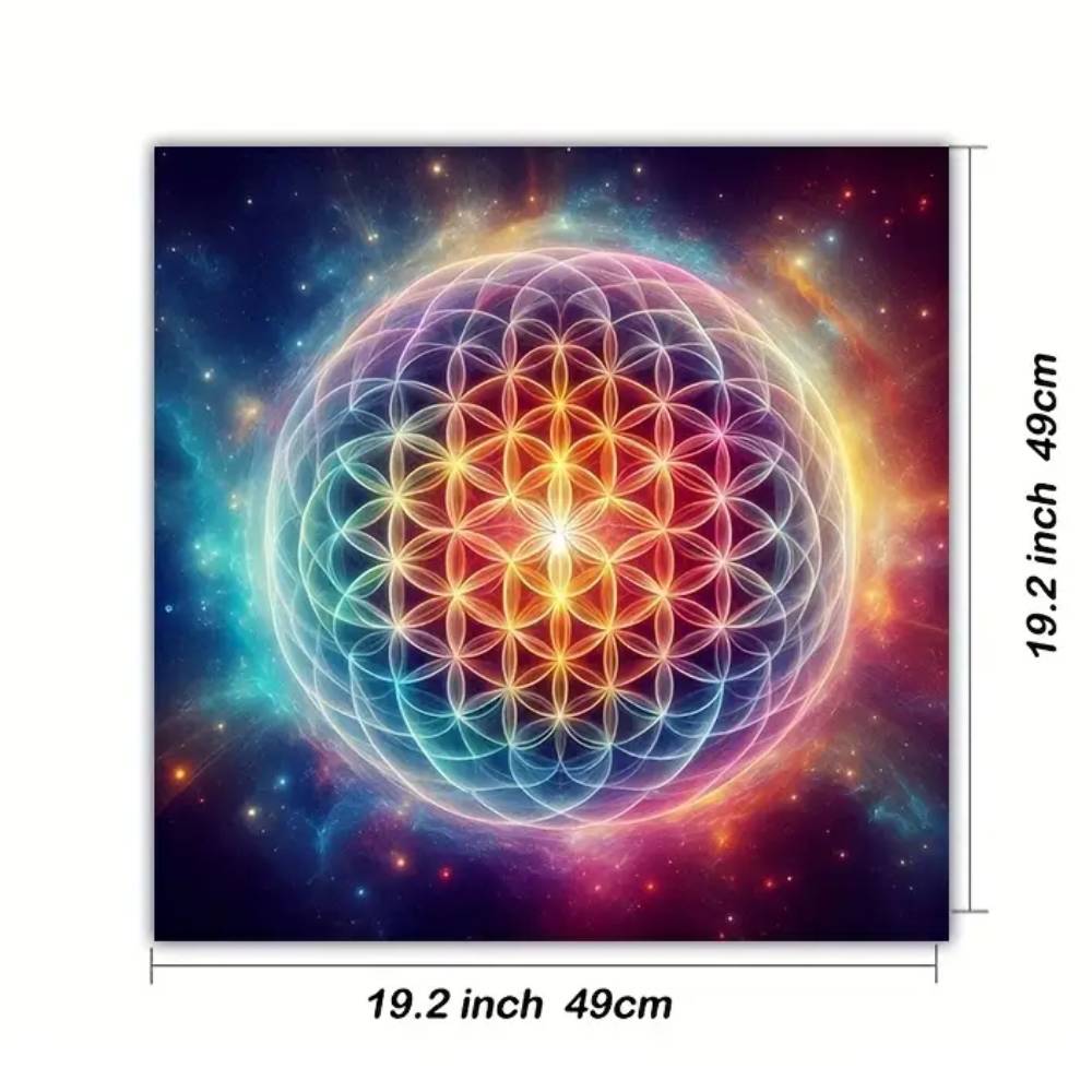 Galdauts Flower of Life / Dzīvības Zieds 50x50cm