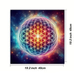 Load image into Gallery viewer, Galdauts Flower of Life / Dzīvības Zieds 50x50cm
