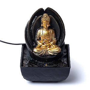 Ūdens Strūklaka Meditating Buddha 13.3x13.3x17.5cm