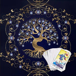 Load image into Gallery viewer, Galdauts Tarot Altar Cloth 75 x 75cm
