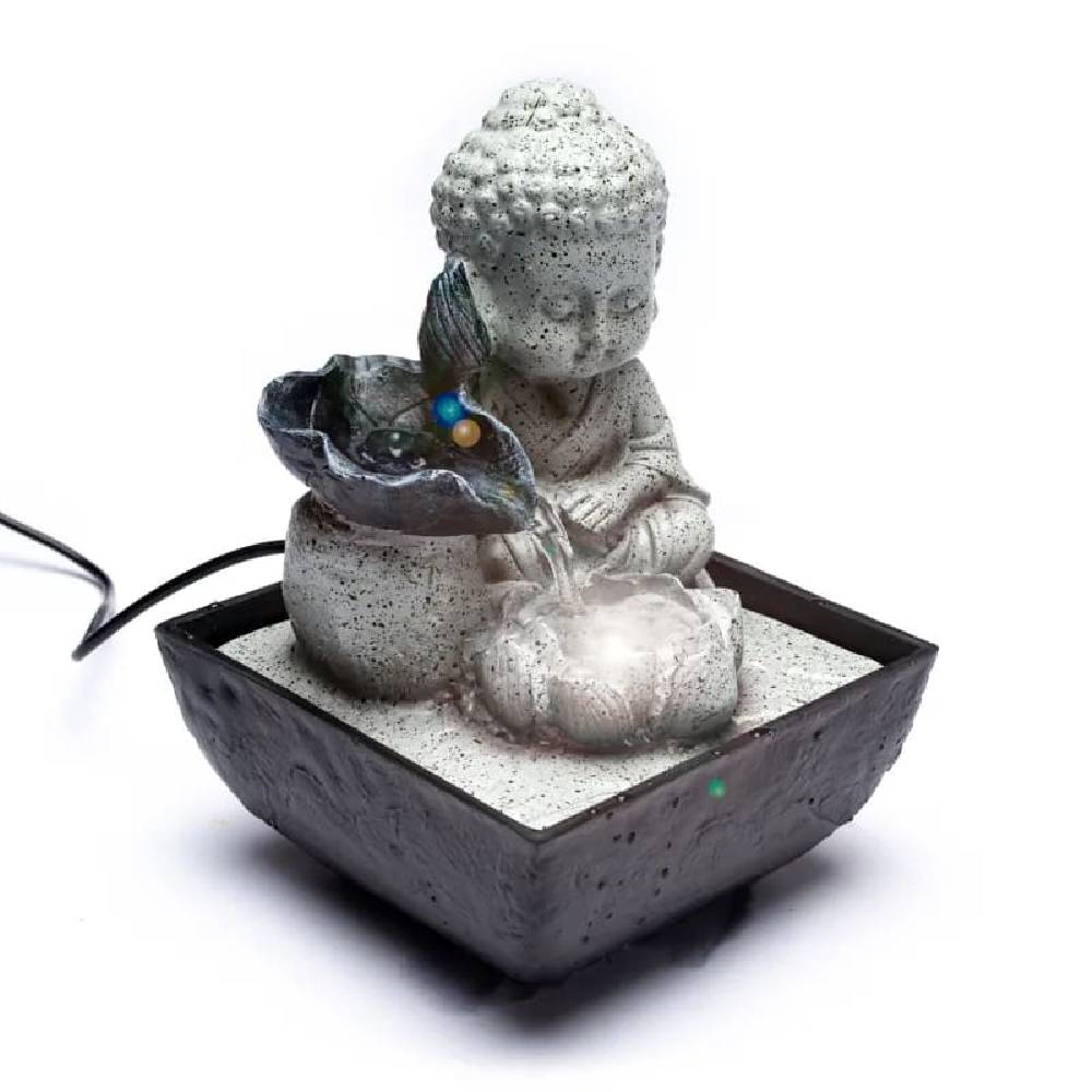 Ūdens Strūklaka Little Buddha 14x14x21.5cm
