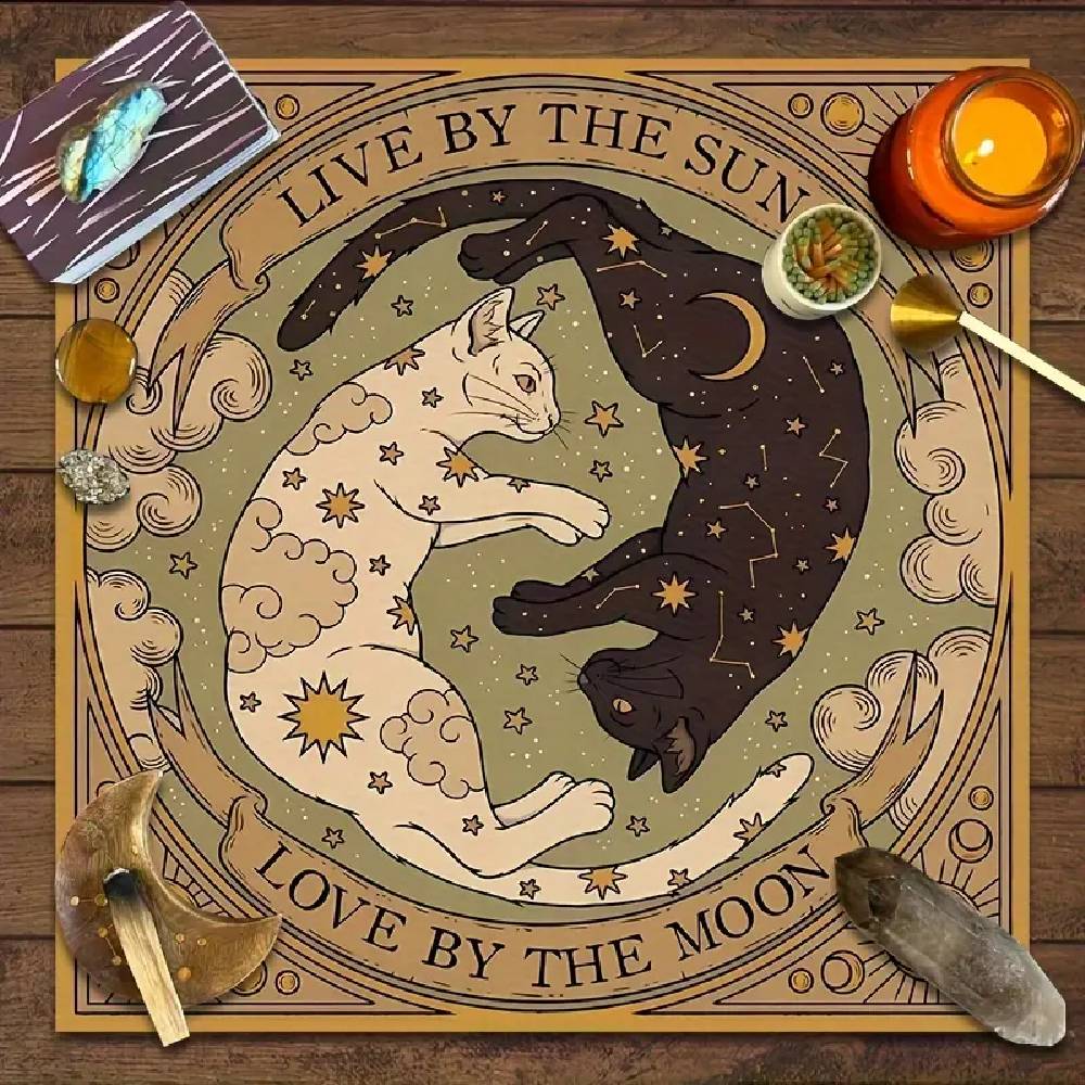 Galdauts Sun & Moon Cats 50x50cm