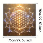 Load image into Gallery viewer, Galdauts Flower of Life / Dzīvības Zieds 75x75cm
