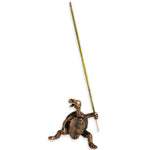 Ielādēt attēlu galerijas skatītājā, Metāla turētājs smaržkociņiem Turtle
