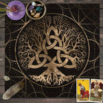 Load image into Gallery viewer, Galdauts Tree of Life &amp; Trinity / Dzīvības Koks 75x75cm
