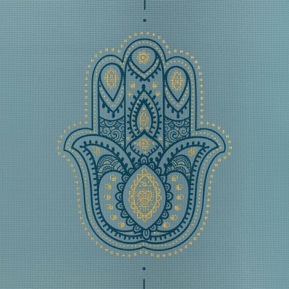 Leela Collection "HAMSA HAND" Yoga Mat / Jogas Paklājiņš LEELA COLLECTION 183x60cm / 4.5mm