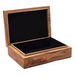 Load image into Gallery viewer, Lādīte Moon Goddess Tarot Box Mango Koks un Mēnessakmens 18x13cm
