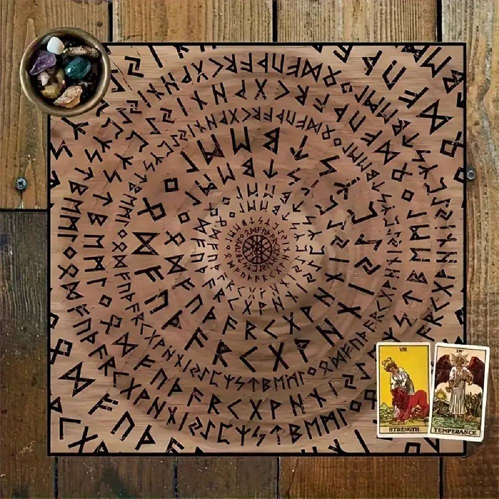 Galdauts Tarot & Rune Altar Cloth 50x50cm