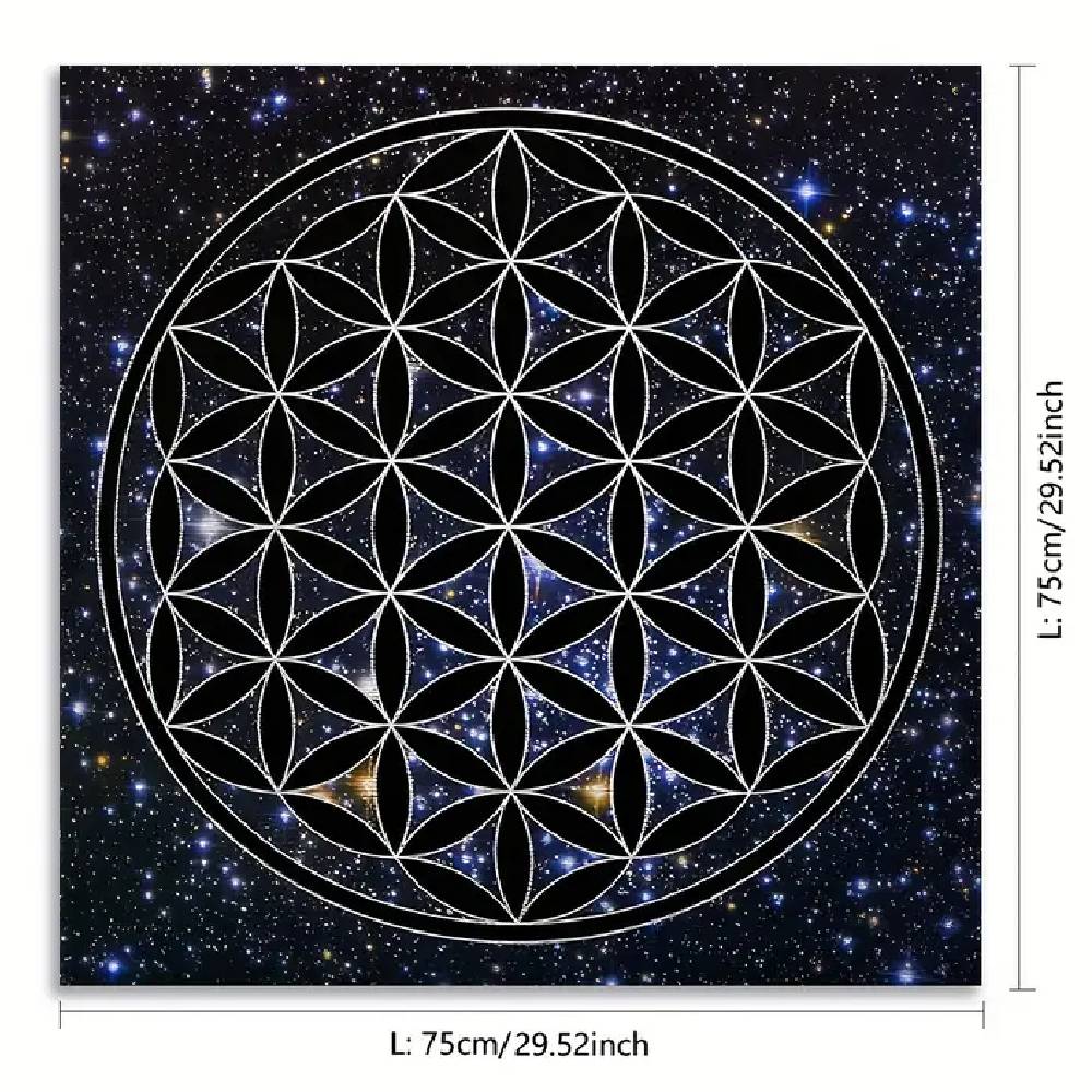 Galdauts Flower of Life / Dzīvības Zieds 75x75cm